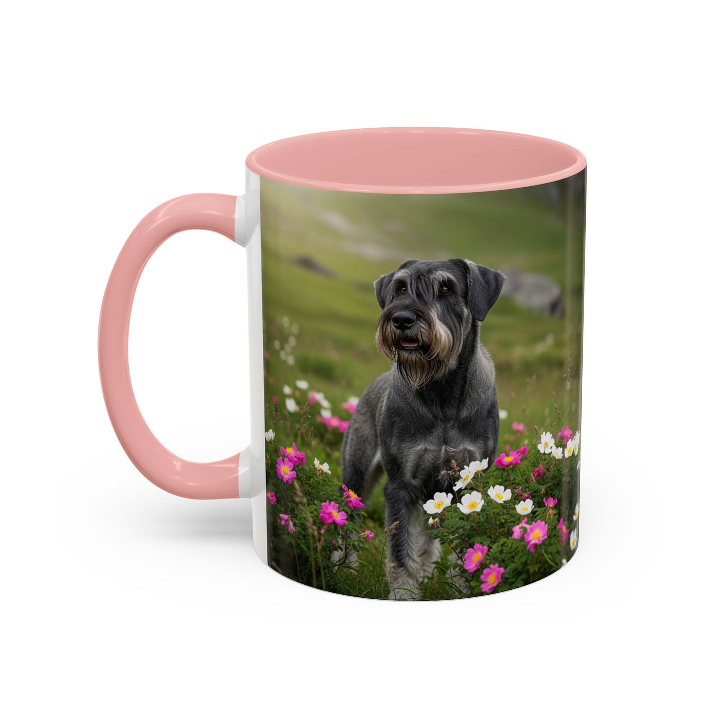 Keramiktasse mit Hunderassen-Motiv – 11 oz & 15 oz