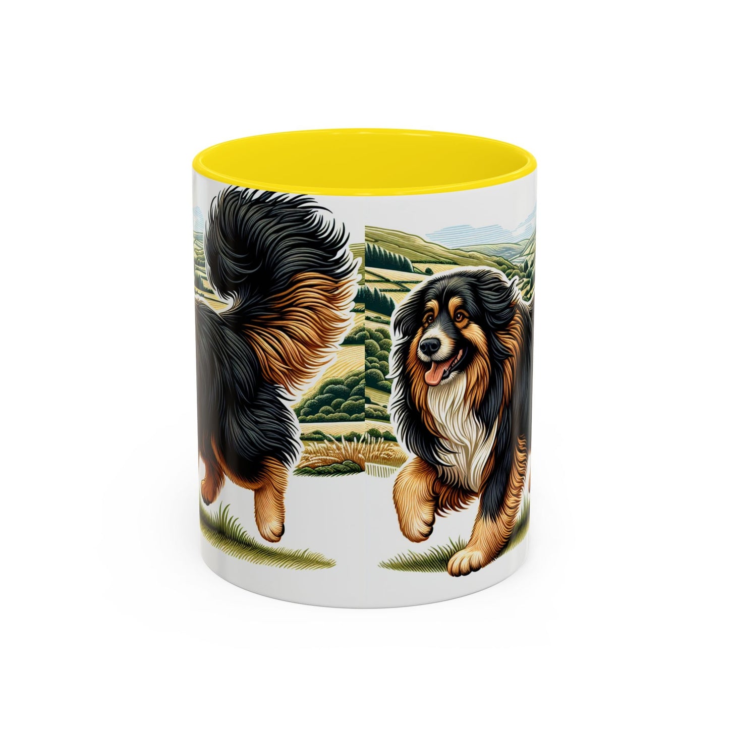 Keramiktasse mit Hunderassen-Motiv – 11 oz & 15 oz