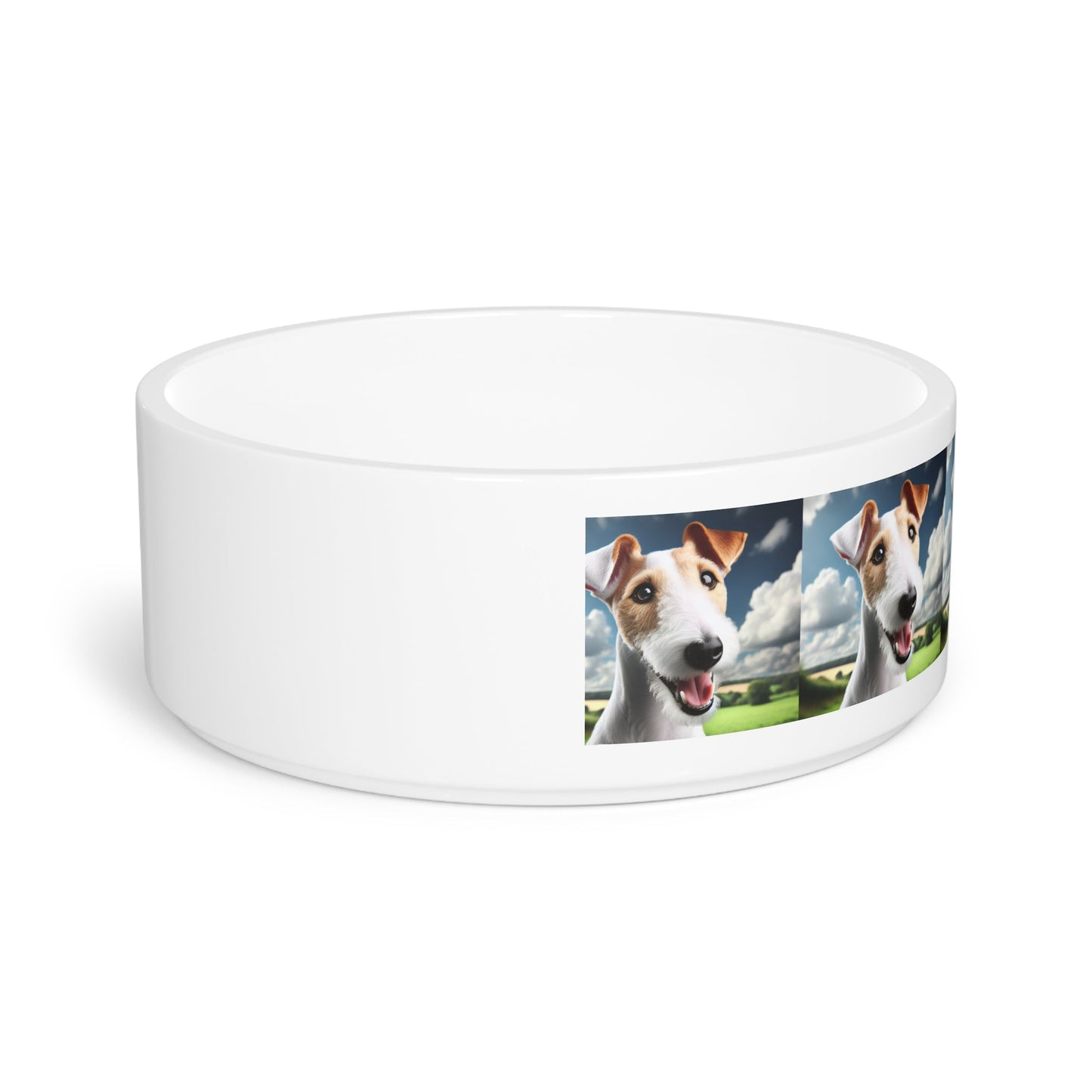 Ceramic Pet Bowl – 16 oz Dog Feeding Bowl
