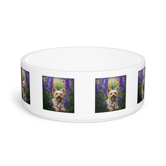 Ceramic Pet Bowl – 16 oz Dog Feeding Bowl