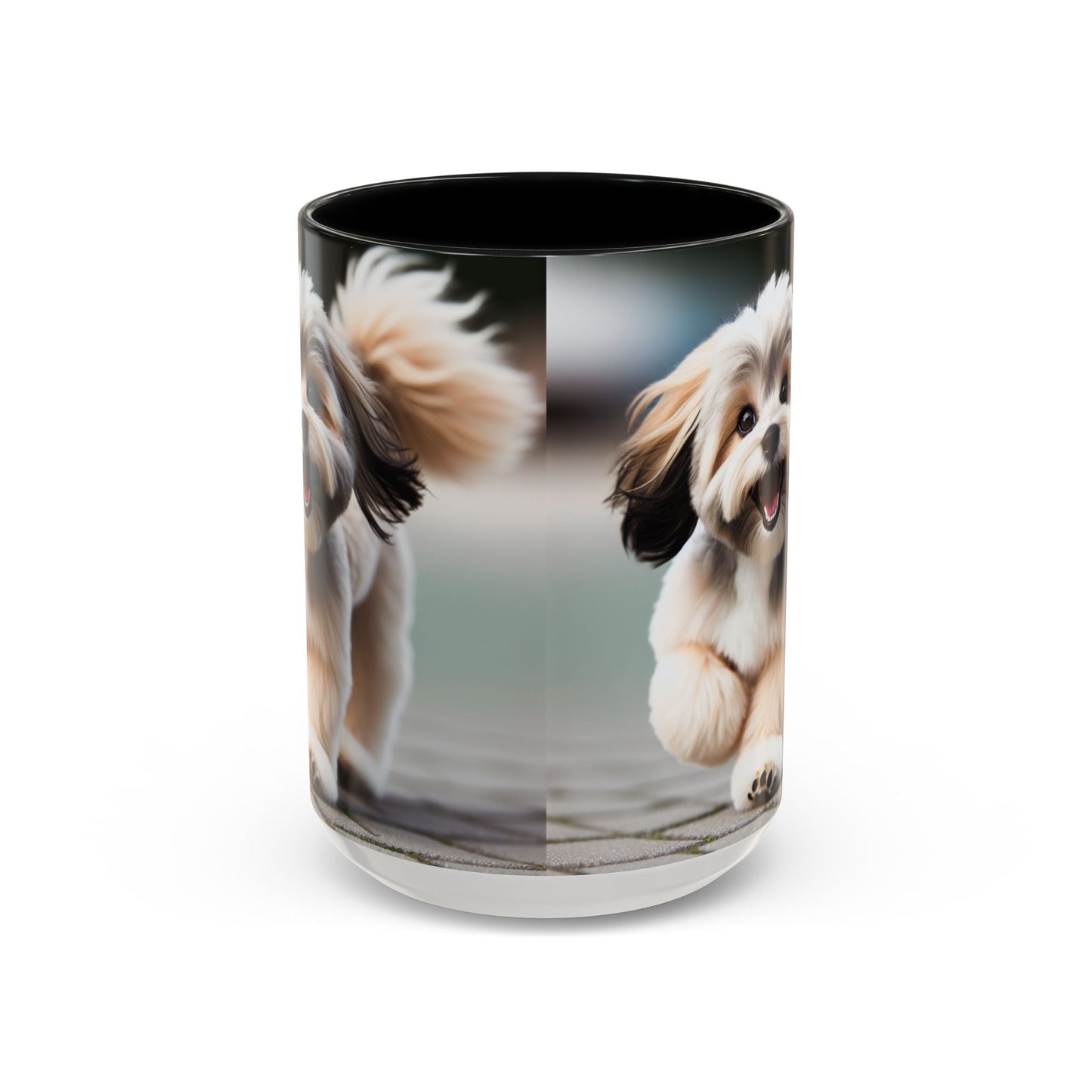 Keramiktasse mit Hunderassen-Motiv – 325 ml & 444 ml