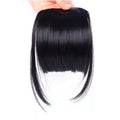 Womens Side-swept Bangs With Hair Clips Synthetic European And American-style Wig With Side Bangs