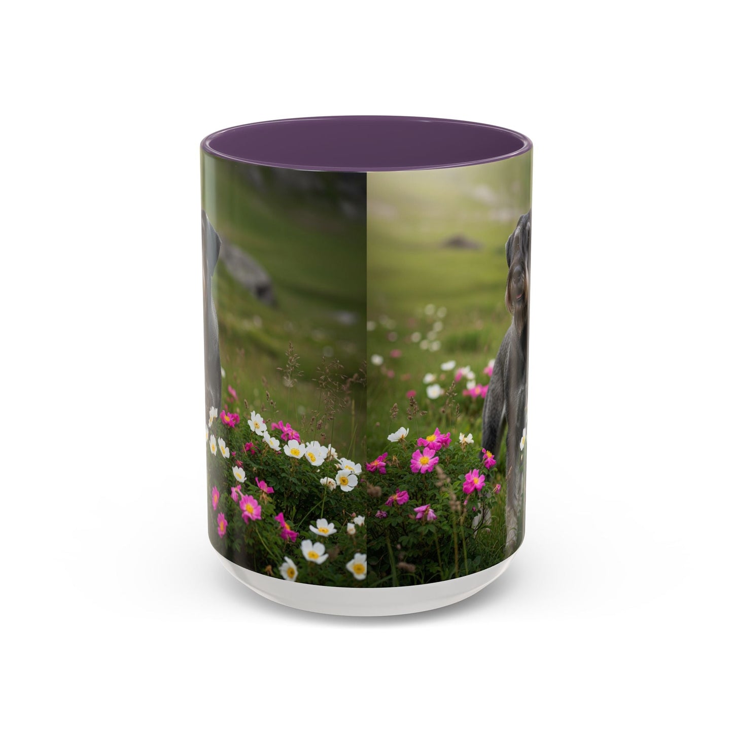 Keramiktasse mit Hunderassen-Motiv – 11 oz & 15 oz