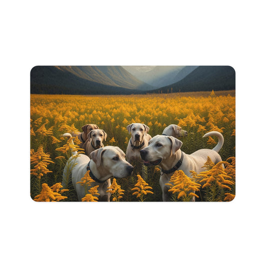 Non-Slip Pet Food Mat – Waterproof Feeding Mat for Dogs