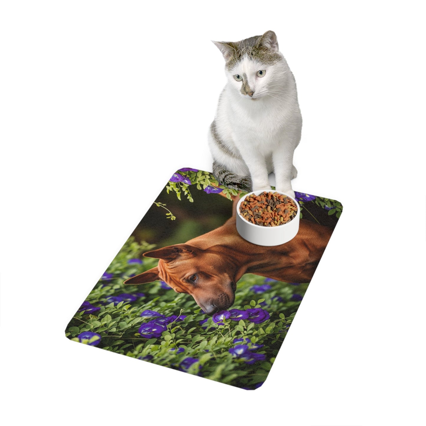 Non-Slip Pet Food Mat – Waterproof Feeding Mat for Dogs