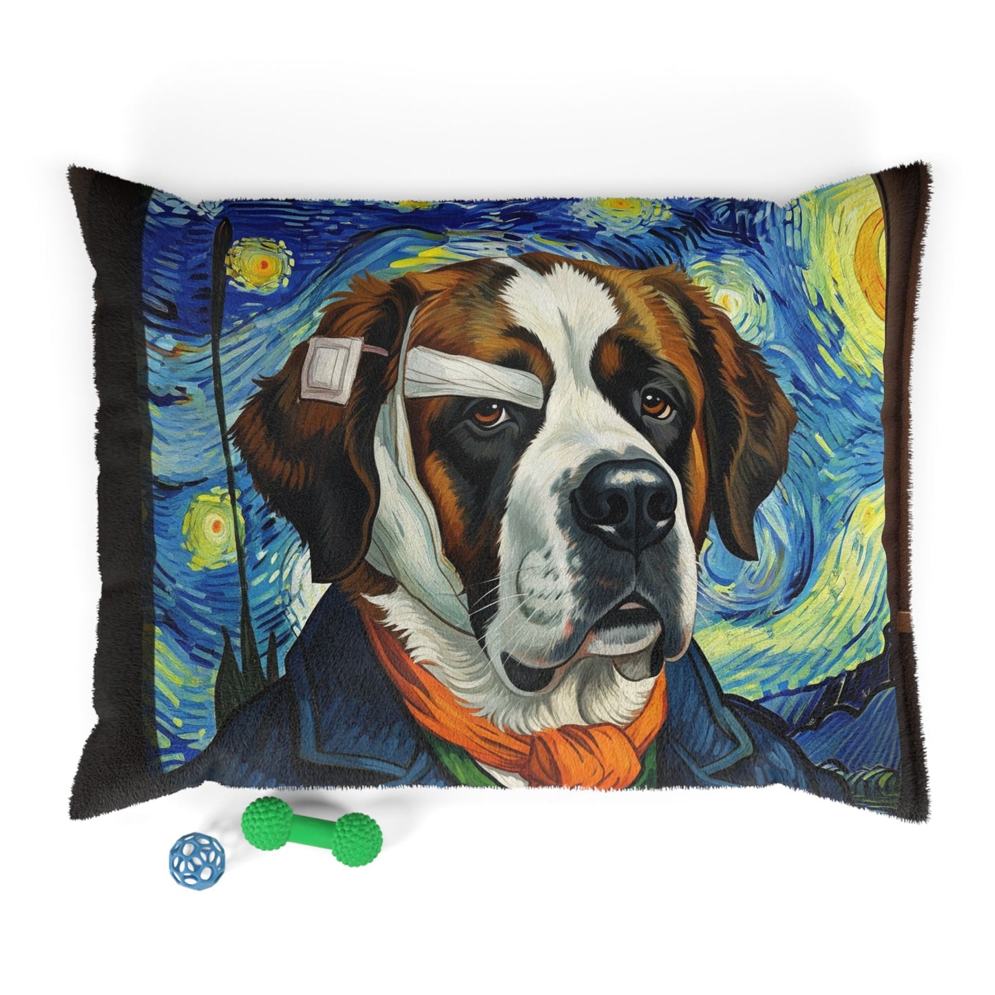 Hundebett – Plüsch-Hundebett, 3 Größenoptionen