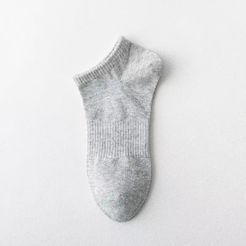 7A-Level Antibacterial Socks Mens Low-Rise Invisible Socks Summer