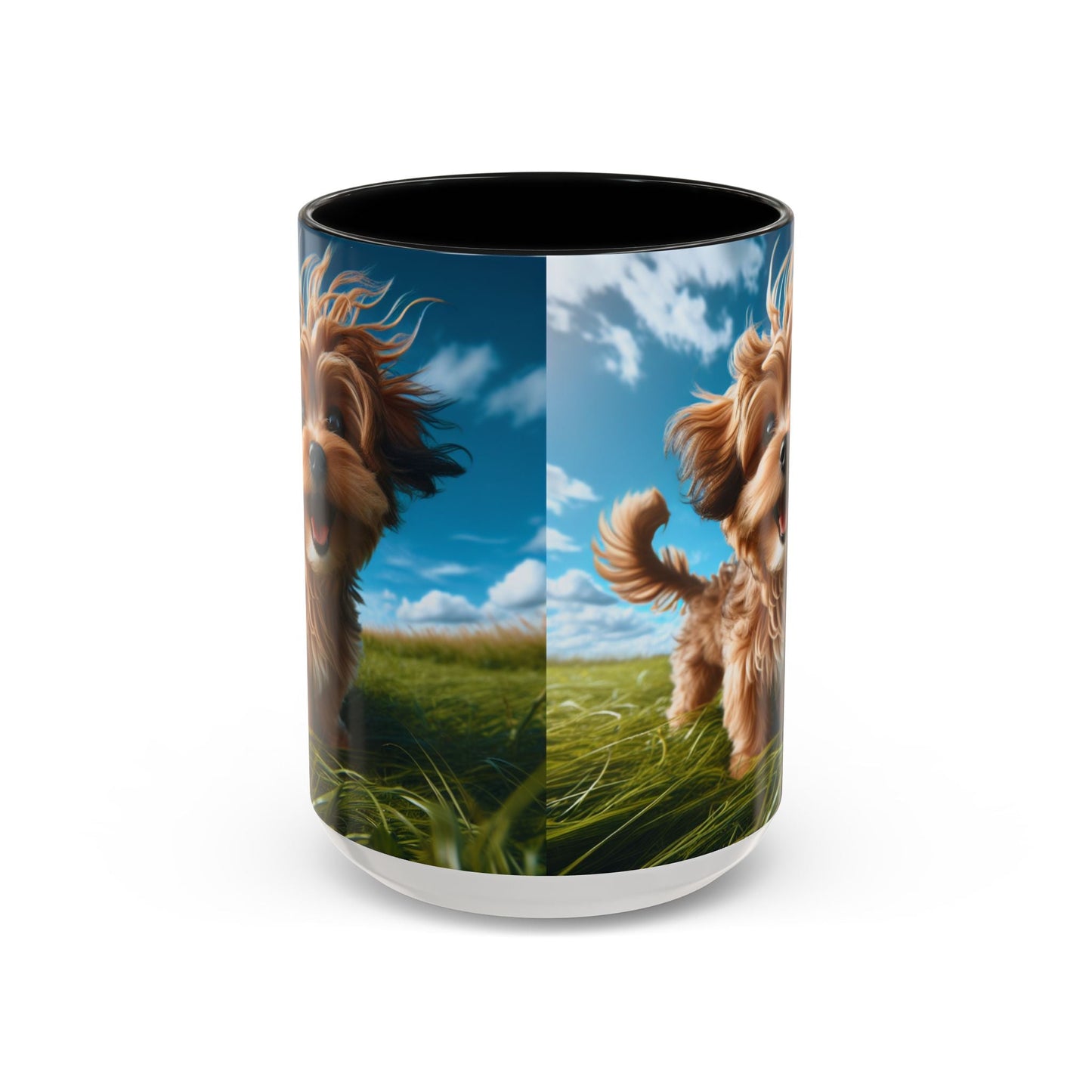 Keramiktasse mit Hunderassen-Motiv – 11 oz & 15 oz