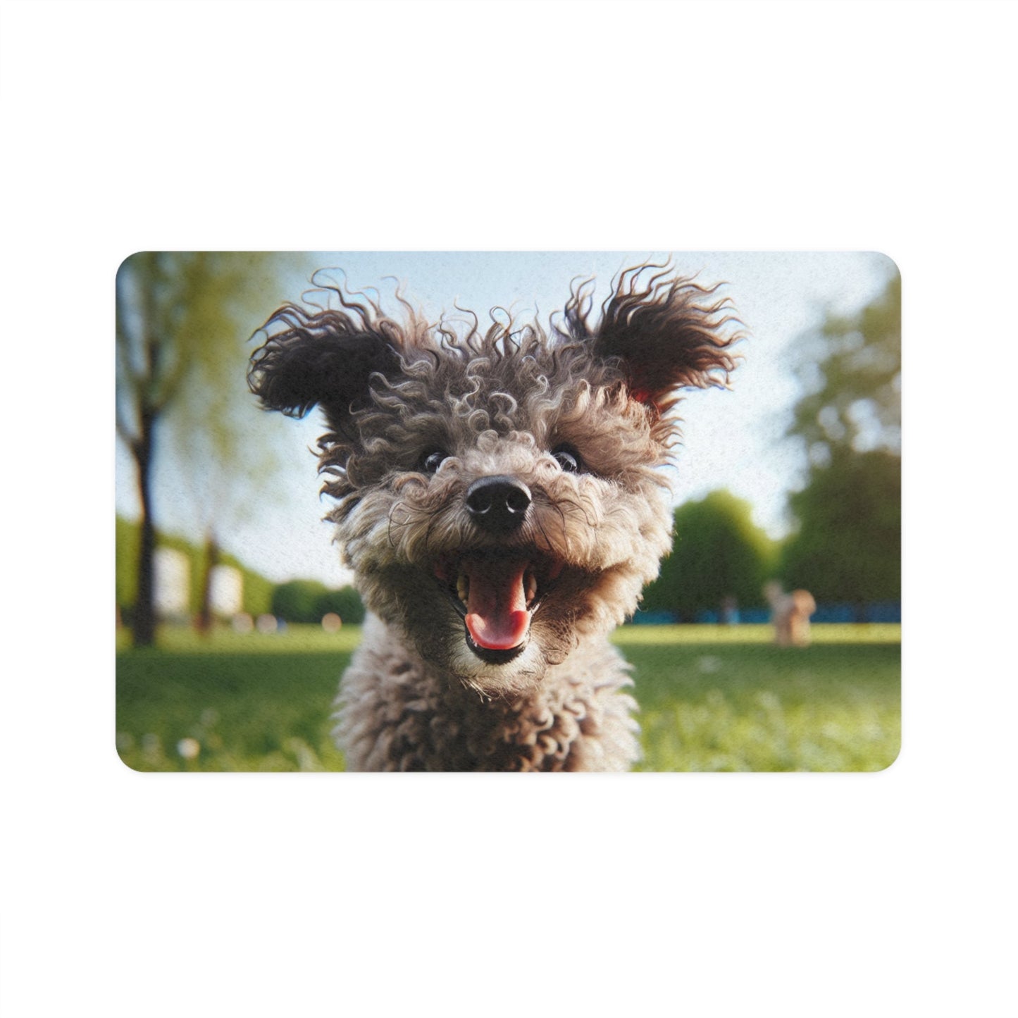 Non-Slip Pet Food Mat – Waterproof Feeding Mat for Dogs