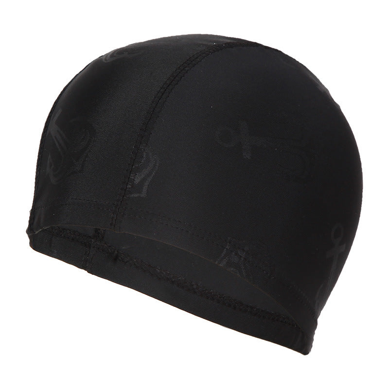Mens Swim Cap Fabric Design Doesnt Constrict The Head Large Size