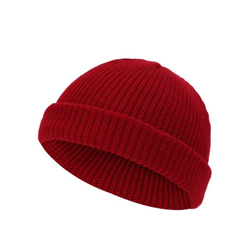 Men's Korean-style Autumn And Winter Knitting Wool Hat