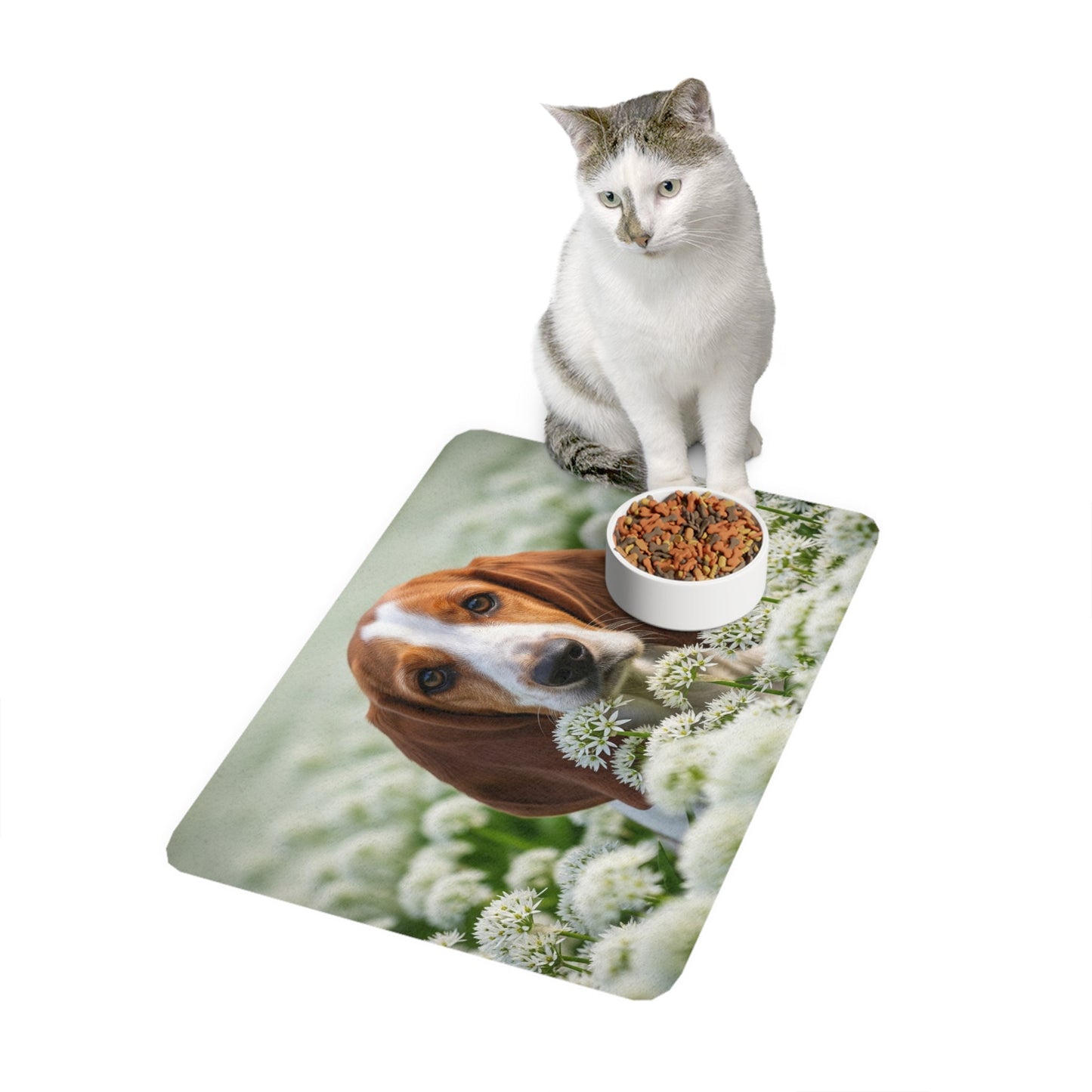 Non-Slip Pet Food Mat – Waterproof Feeding Mat for Dogs