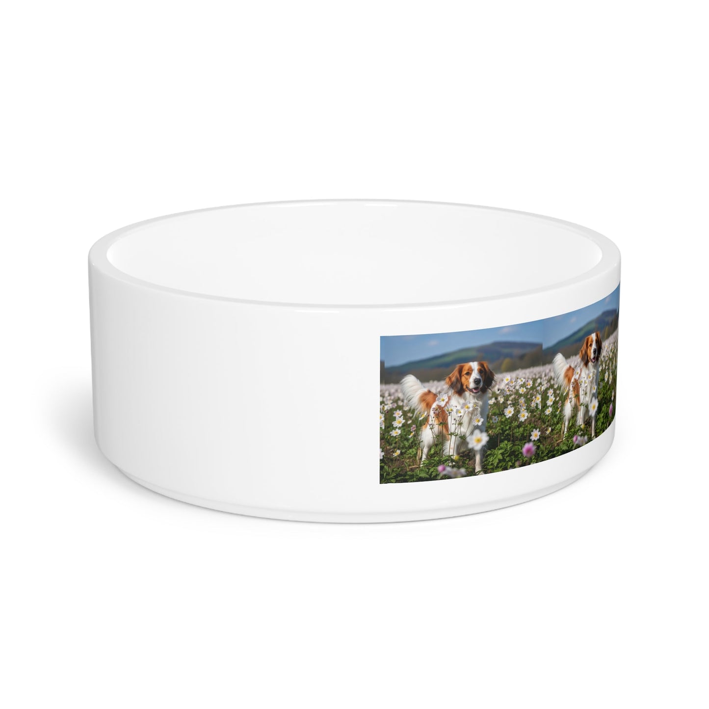 Ceramic Pet Bowl – 16 oz Dog Feeding Bowl