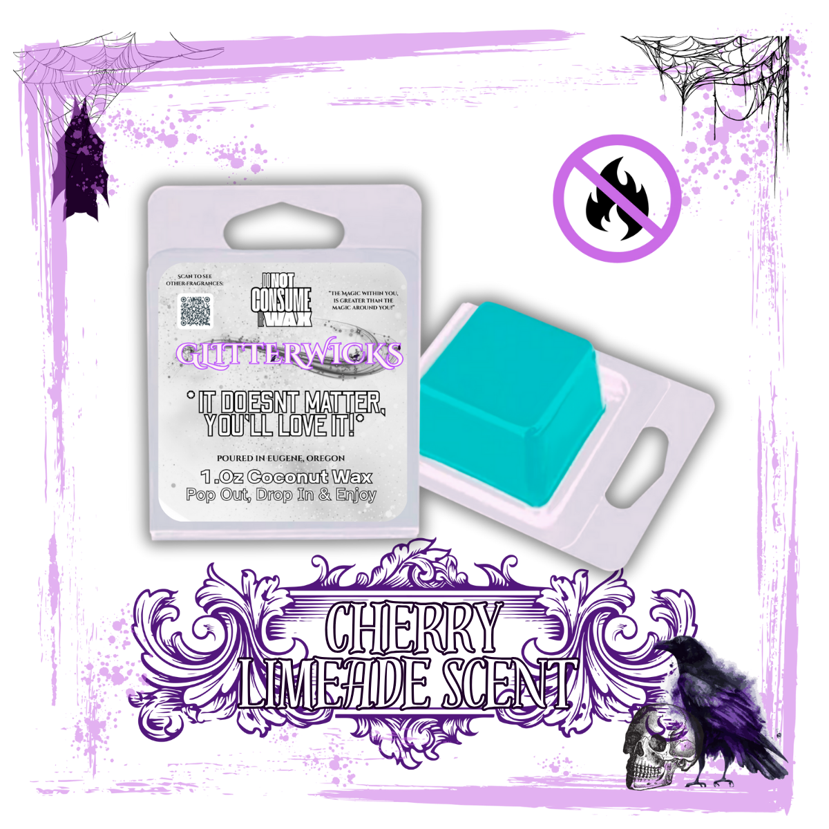 Summer Kisses : Cherry Limeade Scented Wax Melt