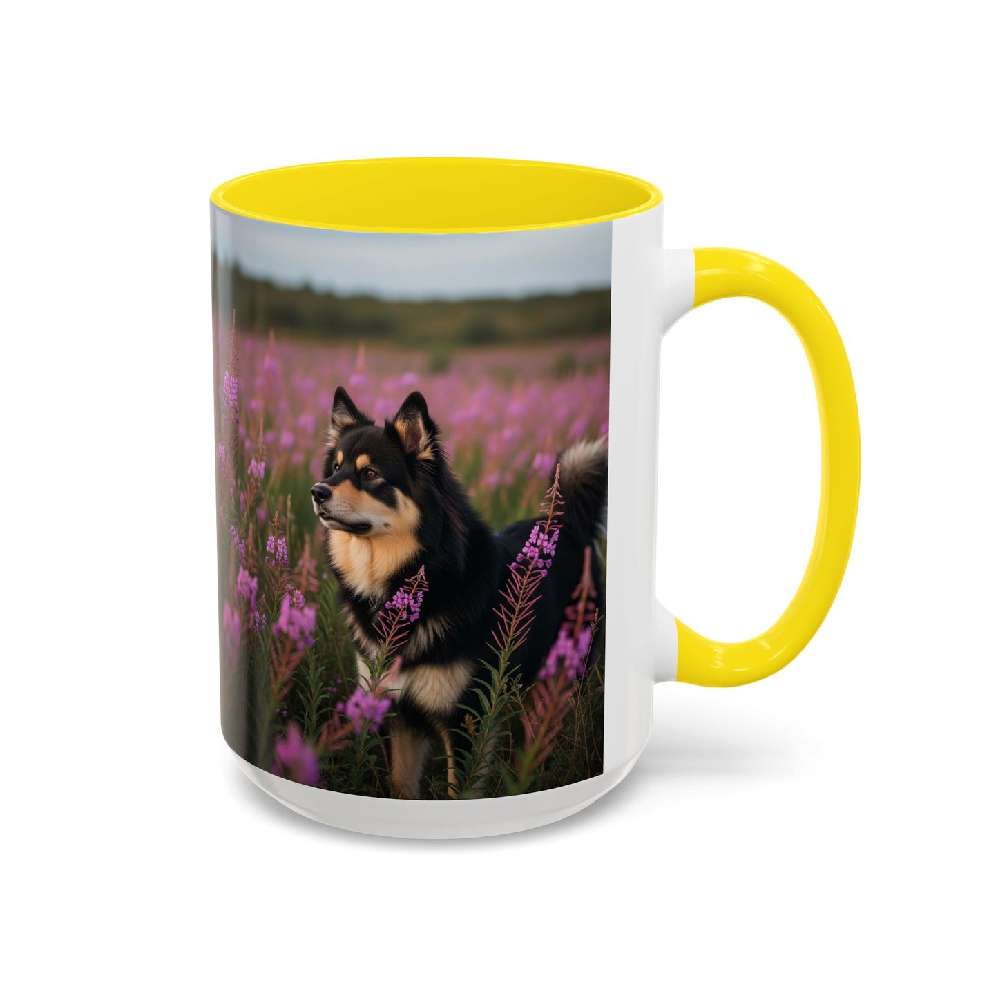 Keramiktasse mit Hunderassen-Motiv – 11 oz & 15 oz