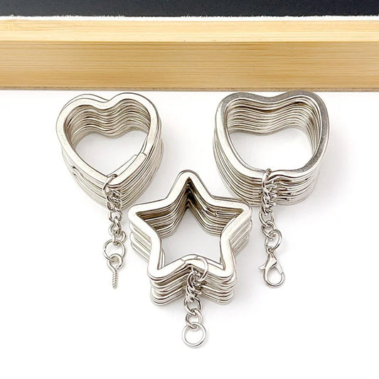 Silver Keychain Phone Pendant
