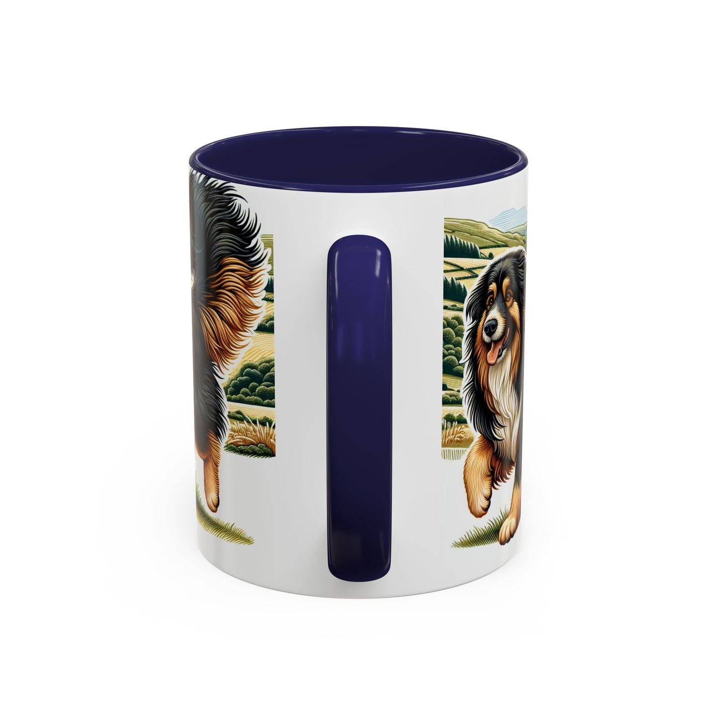 Keramiktasse mit Hunderassen-Motiv – 11 oz & 15 oz