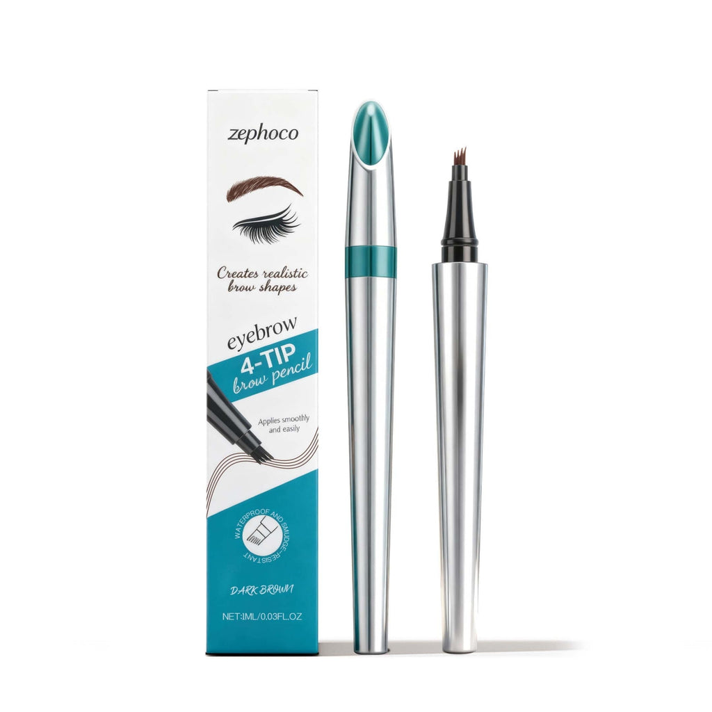 Anti-dizzy Four-pronged Plastic Eyebrow Pencil