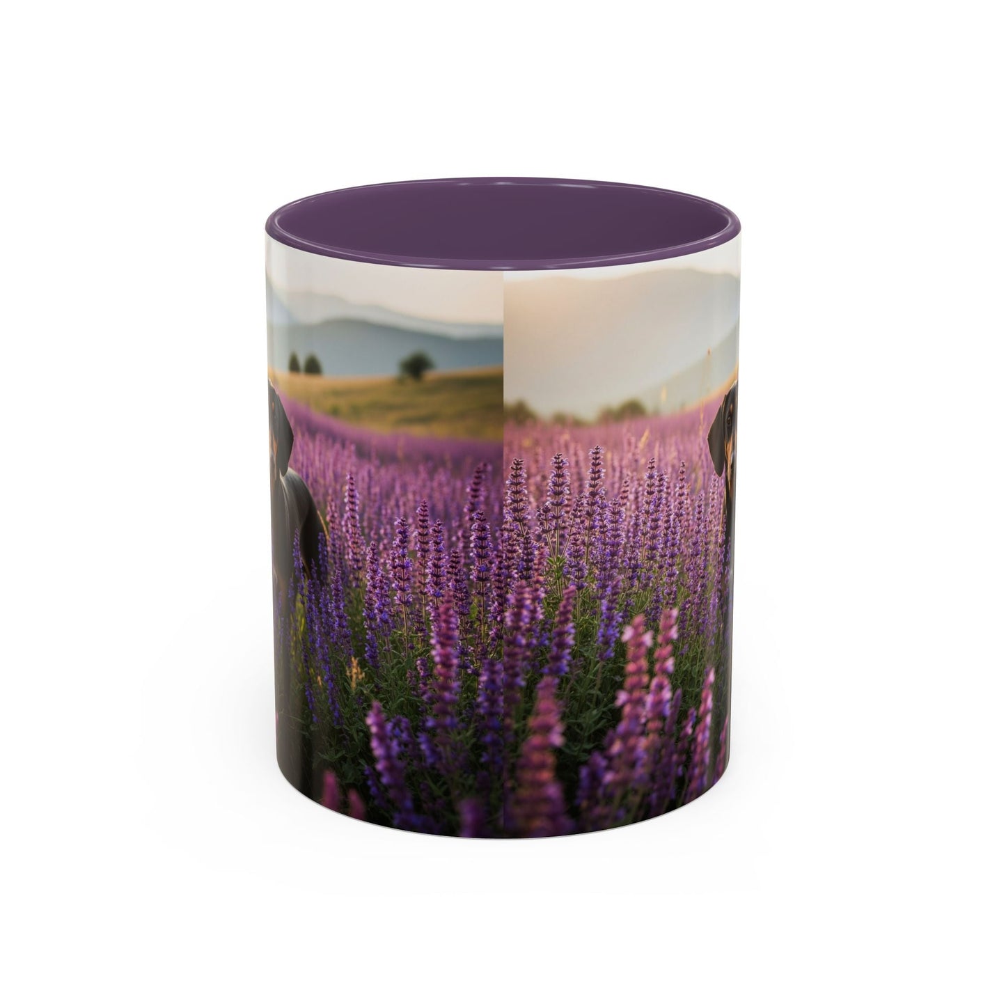 Keramiktasse mit Hunderassen-Motiv – 325 ml & 440 ml