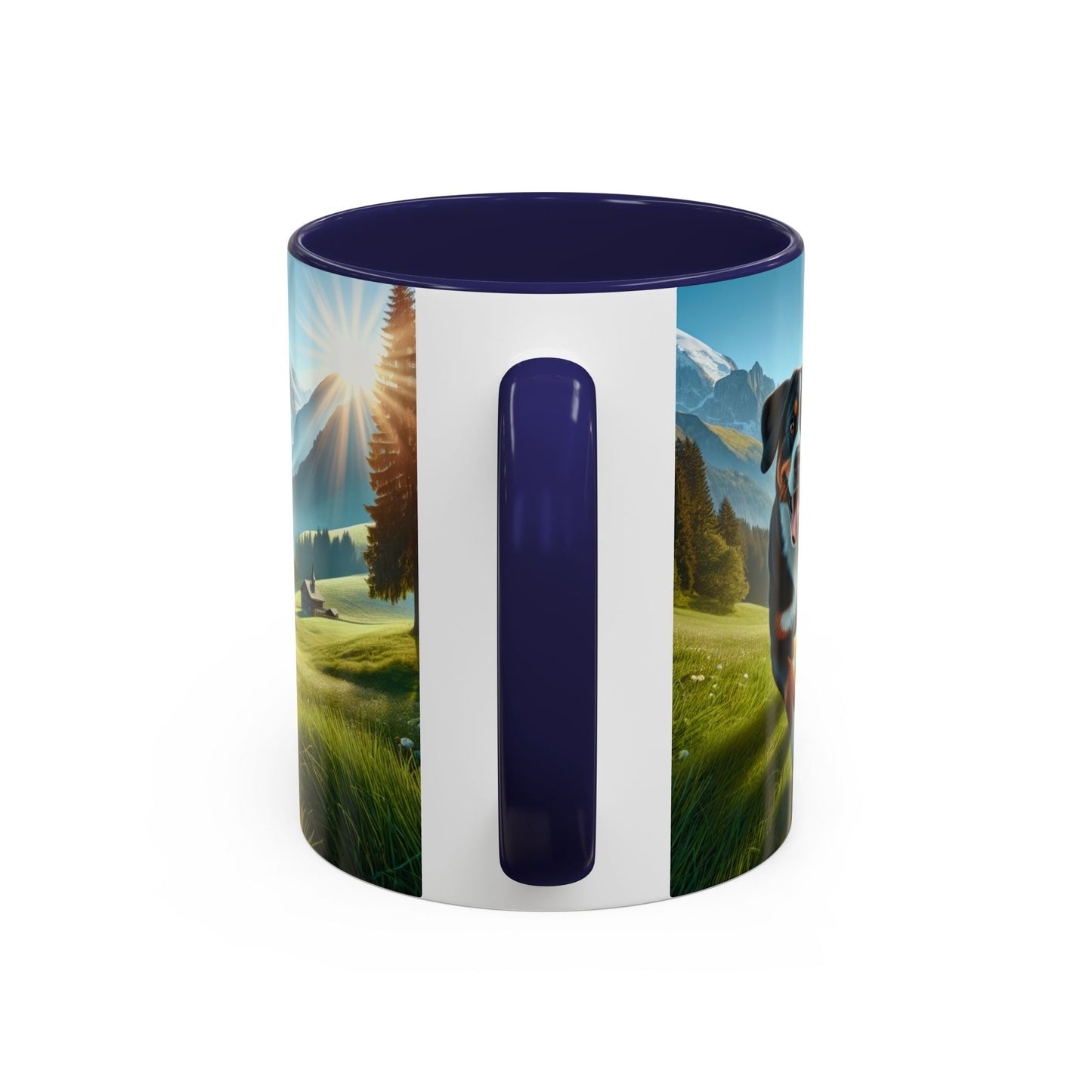 Keramiktasse mit Hunderassen-Motiv – 11 oz & 15 oz