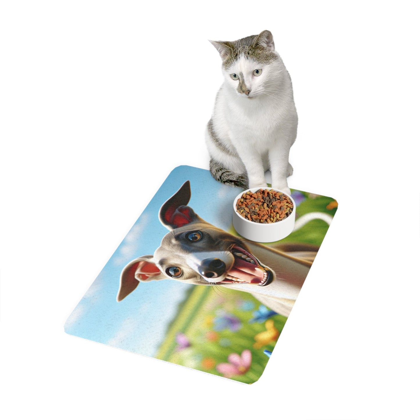 Non-Slip Pet Food Mat – Waterproof Feeding Mat for Dogs