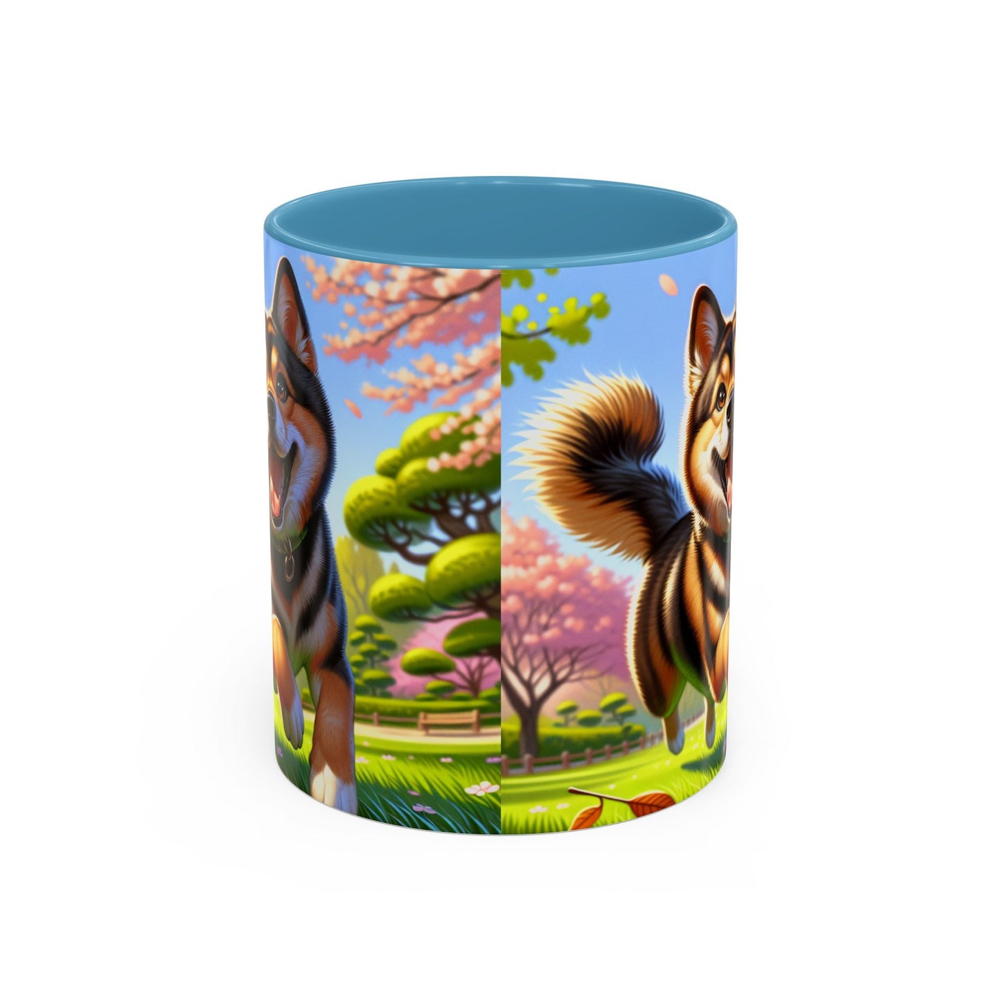Keramiktasse mit Hunderassen-Motiv – 11 oz & 15 oz