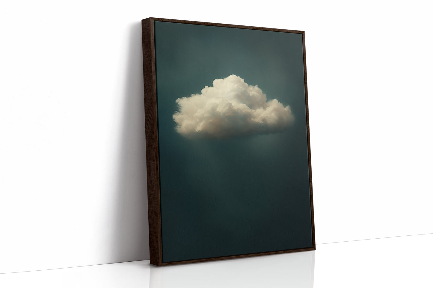 Nuage solitaire en air immobile