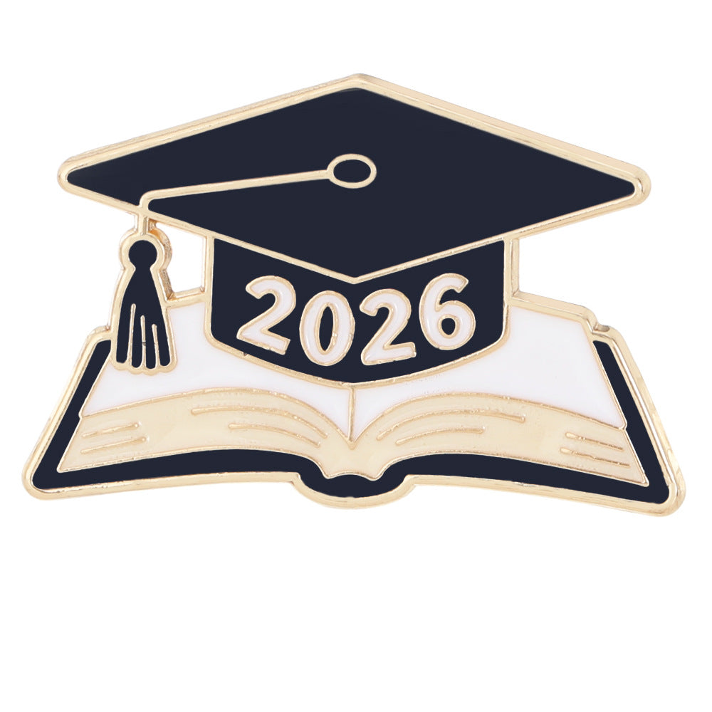 New Graduation Season Bachelors Cap Series Brooch Set