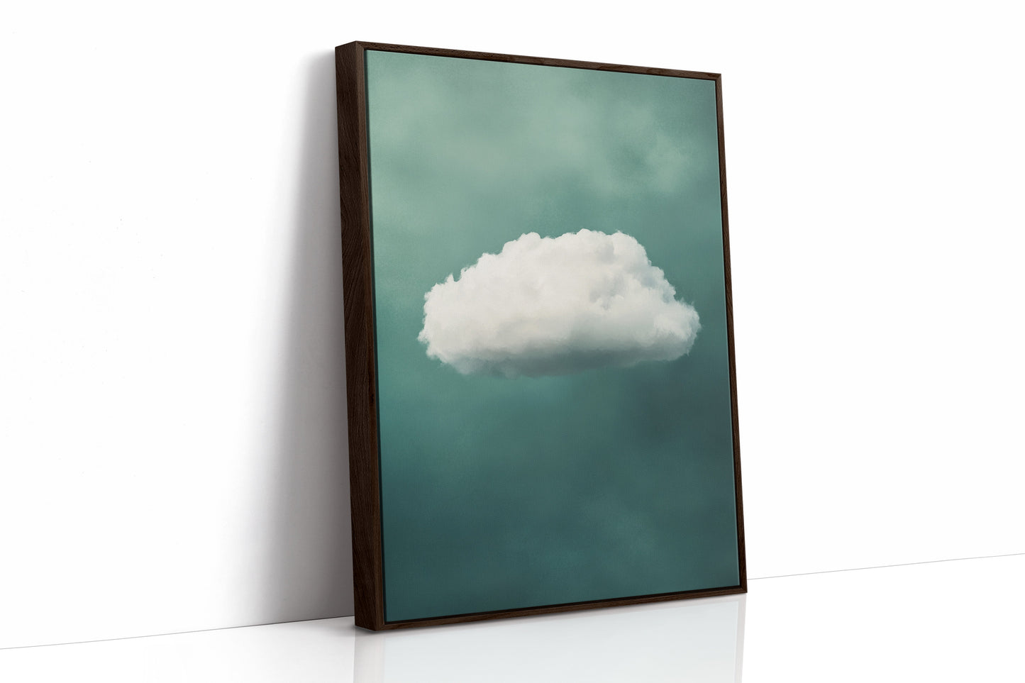 Nuage doux sur ciel écume de mer