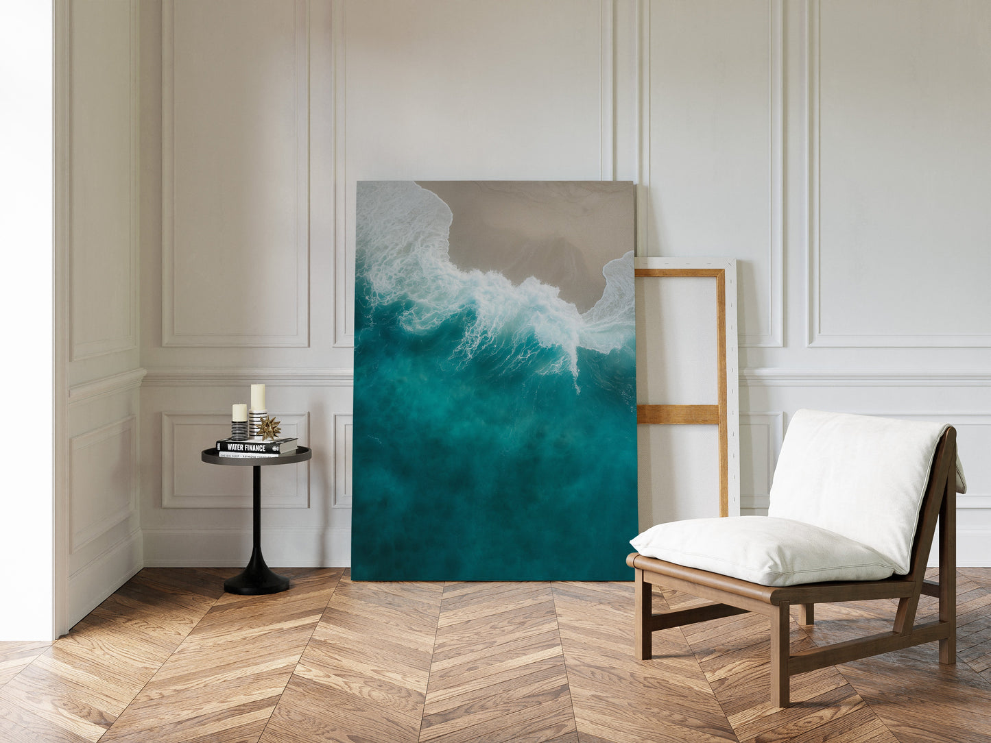 Dérive Aérienne Sur la Houle Turquoise