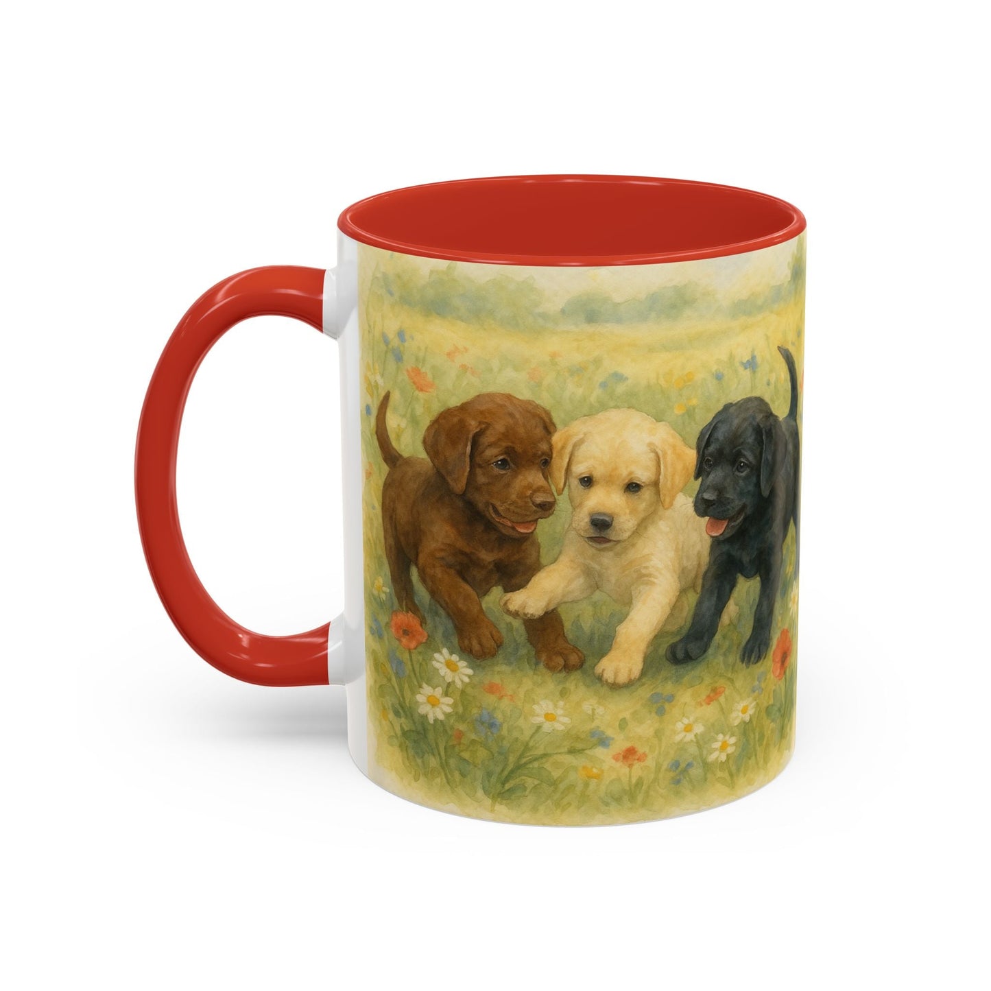 Keramiktasse mit Hunderassen-Motiv – 11 oz & 15 oz