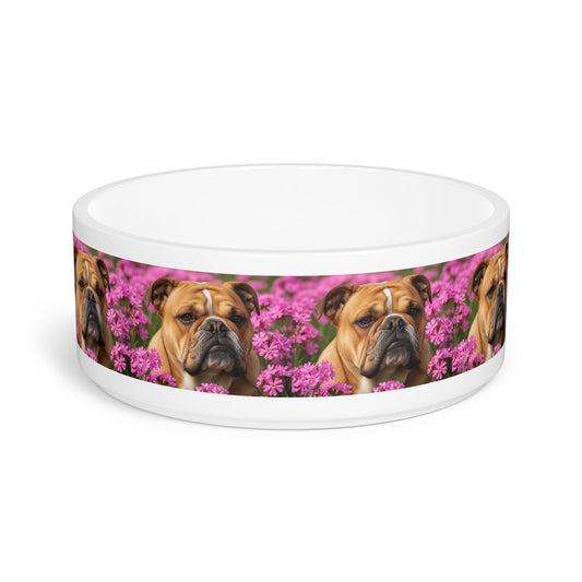 Ceramic Pet Bowl – 16 oz Dog Feeding Bowl