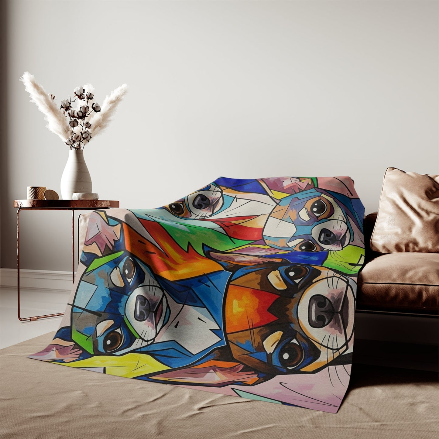Sweatshirt Blanket – Plush Fleece Throw, 2 Size Options