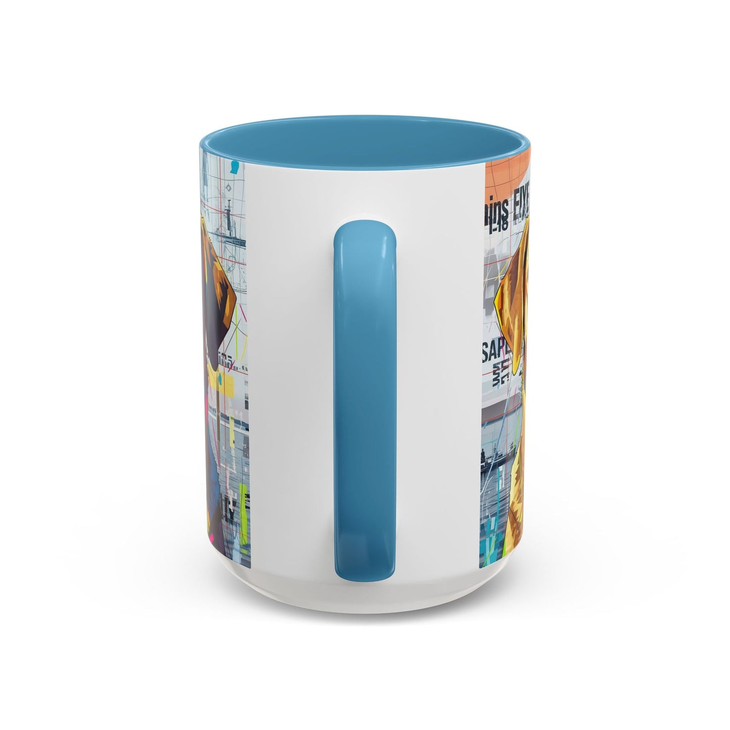 Keramiktasse mit Hunderassen-Motiv – 11 oz & 15 oz