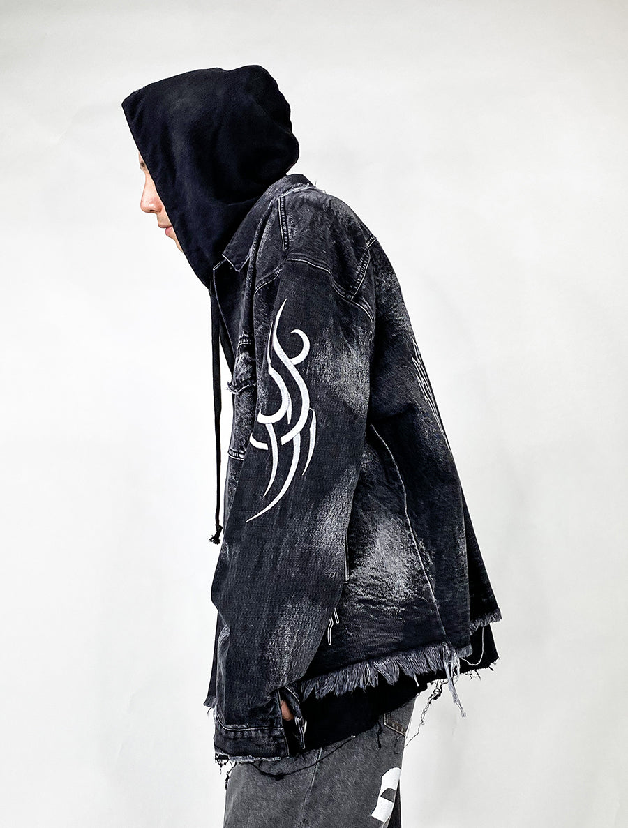 Veste en jean Shadow Destruction