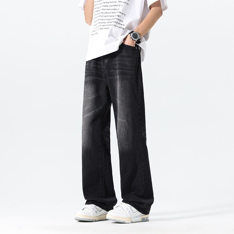 Straight-leg Versatile Wide-leg Long Pants