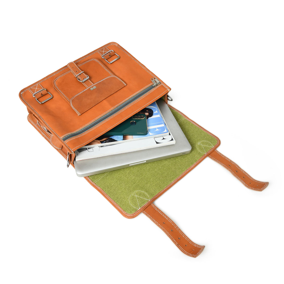 Porte-documents en cuir Ginger Grip
