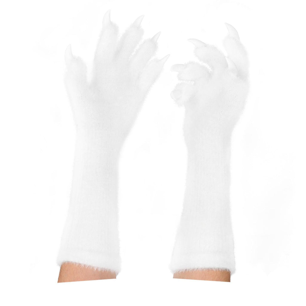 Halloween Silicone Meat Mat Long Gloves