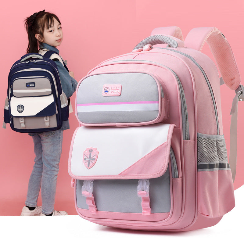 Backpack Large Capacity Boys And Girls Schoolbag