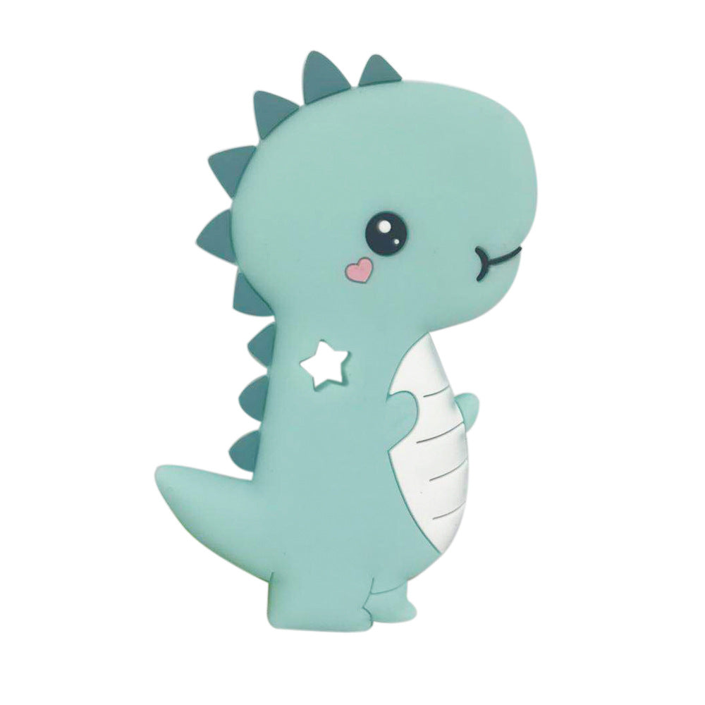 Dinosaur Baby Teether  Animal Silicone Beads Chew Charms Food Grade Silicone Teether Bead Toy Gift For Baby and Kids