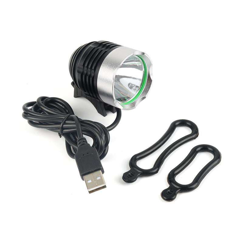 Mountian Bike Front Lamp 1800LM Bicycle Headlight Cycling Headlamp Battery Pack Charger 3 Modes Bike Headlight Waterproof  LEDs Bicycle Light Mountain Bike Front Light Headlamp Bike Light