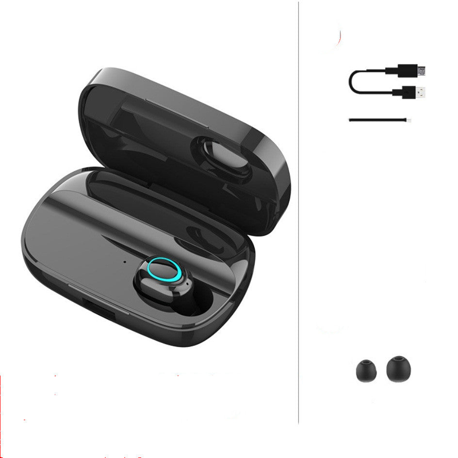 STEVVEX 3500mAh LED Bluetooth Wireless Earphones Headphones Earbuds TWS Touch Control Sport Headset Noise Cancel Earphone Headphone