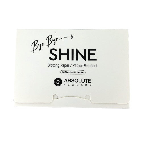 Papiers Matifiants ABSOLUTE Bye Bye Shine