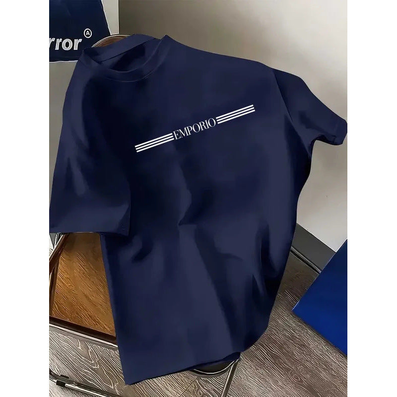 Cotton Mens Luxury Brand Lettered Style