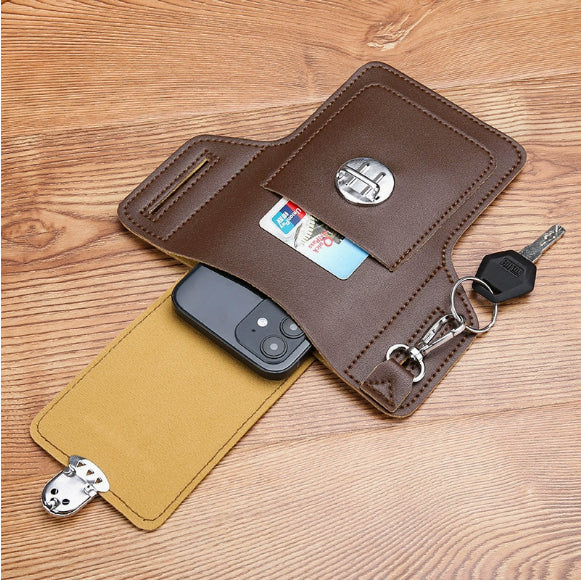 Men's Waist Bags Are Ideal For Office Workers To Store Cigarette Cases And Hang Keys