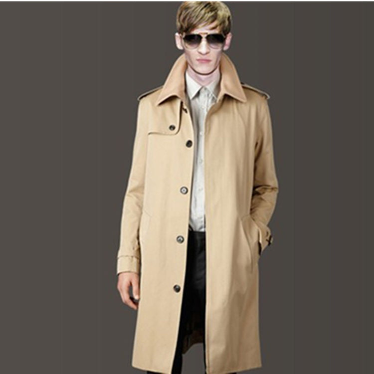Loose-fitting Long Single-breasted Casual And Stylish Plus-size Coat