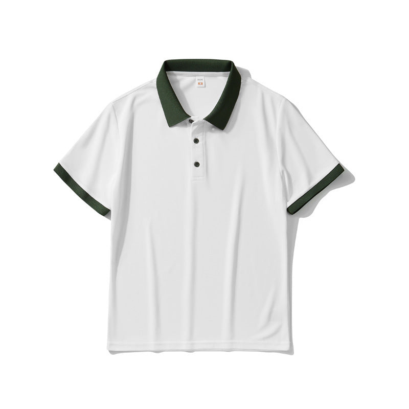 Ice-silk Cooling Casual Mens Polo Shirt