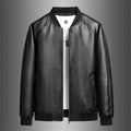 Men's Slim Fit Trendy Handsome Washed Leather Jacket