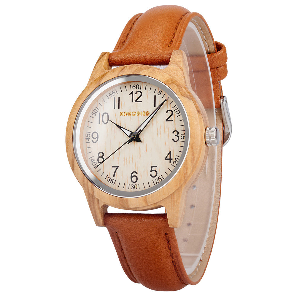 Creative And Fashionable Wooden Couples Watches