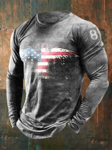 Casual Versatile Custommade European And American Style Round Neck, Long Sleeves